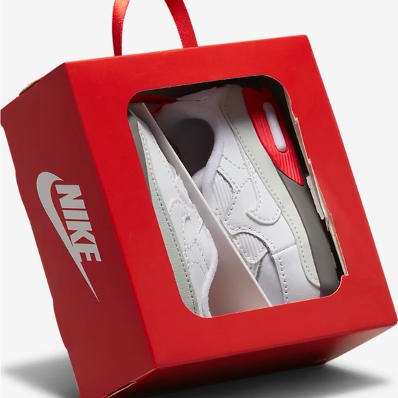 Nike Air Max 90 Crib CB Bootie Shoes Sneakers Baby SIZ 3C , 4C - Picture 5 of 5